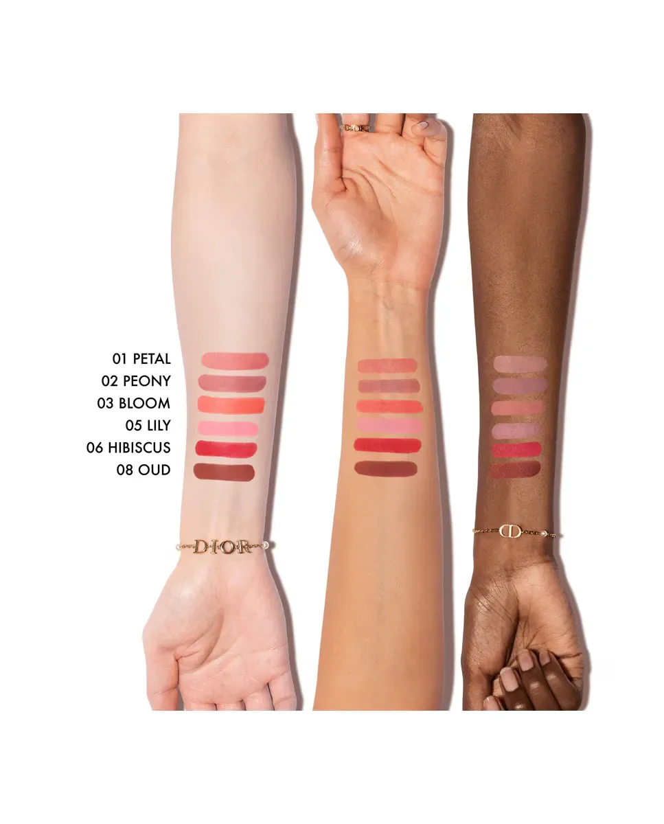 Forever Blush Soft Filter Взбитые жидкие румяна - матовое размазывающееся покрытие Dior, 08 Oud — фото 4