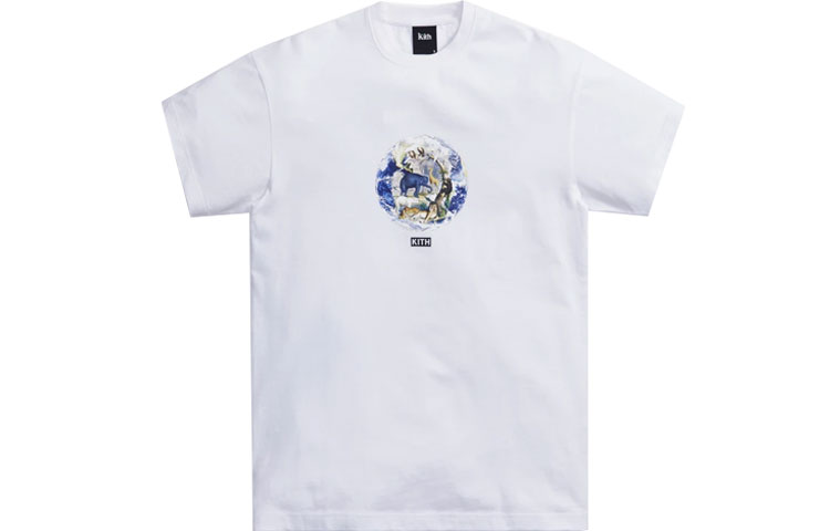 

KITH Футболка унисекс белые