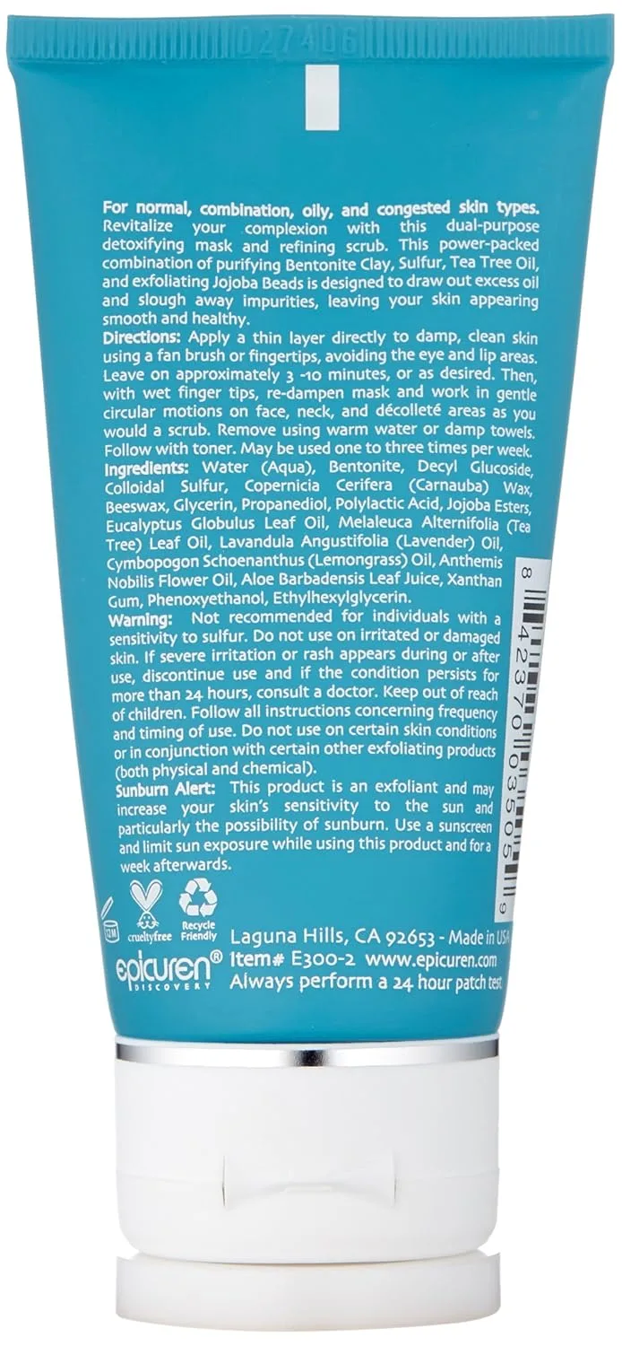 Маска для лица Epicuren Discovery — Clarify Polishing Mask, . ( .), 74 мл — фото 2