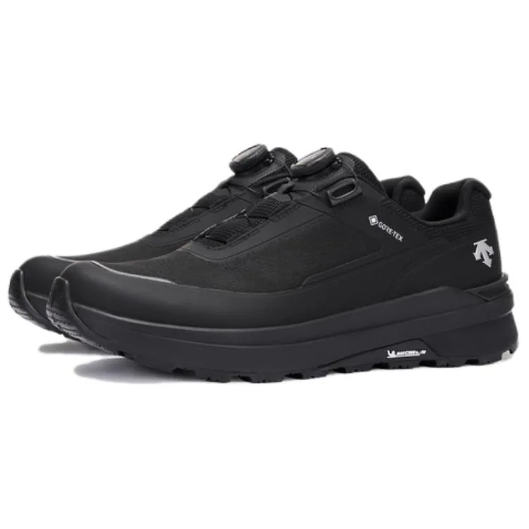 Dualis удобные низкие кроссовки мужские DESCENTE, BK-черный — фото 3