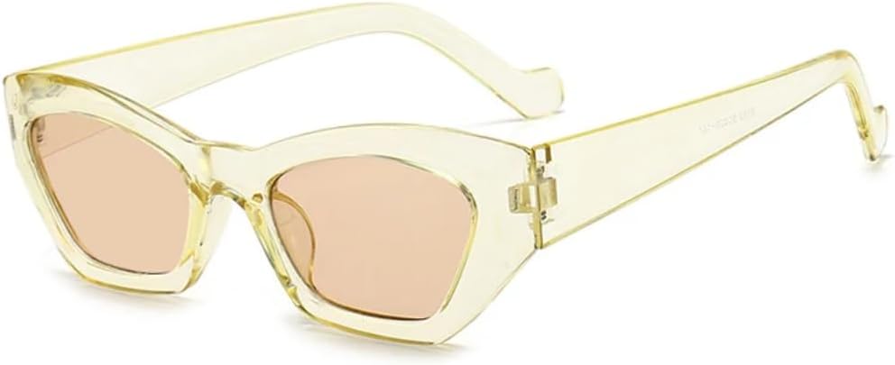 

Солнцезащитные очки с защитой от УФ-излучения UV400 | «Кошачий глаз», маленькая оправа | Линзы конфетных цветов для занятий спортом на открытом воздухе и вождения DSVIGF, Green Tea