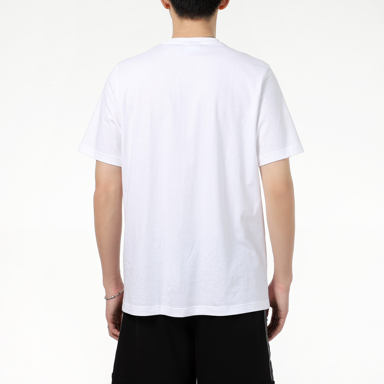 Футболка WORM CHEST мужская белая Adidas Originals, белый — фото 4