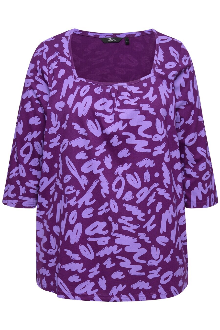 

Топ Ulla Popken Shirt, фиолетовый