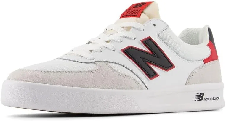 Мужские кроссовки New Balance CT300 V3, White, Black, Team Red