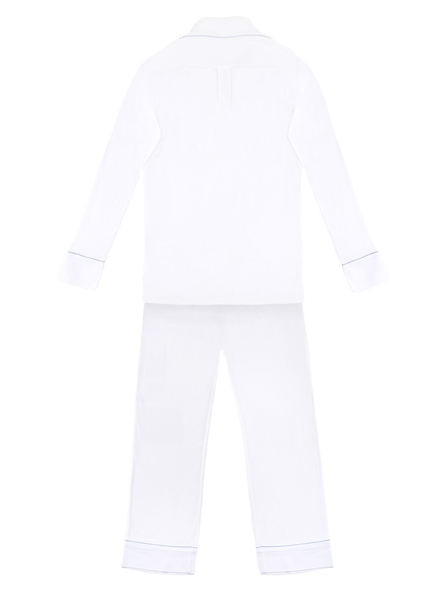 Пижама Polo Ralph Lauren  Knit Oxford, белый — фото 3