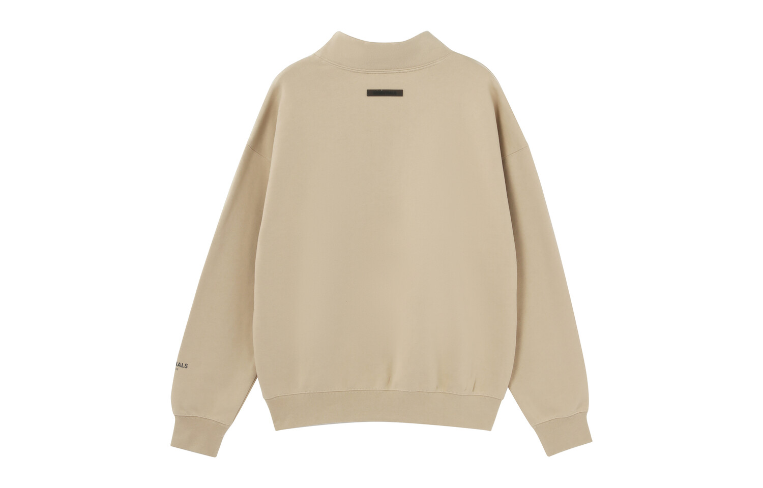 FW21 Толстовка унисекс бежевая Fear Of God Essentials, бежевый — фото 2