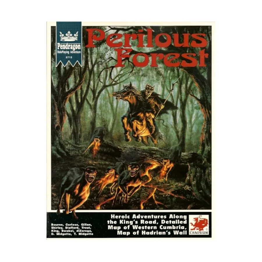 

Perilous Forest, Pendragon (Chaosium), мягкая обложка