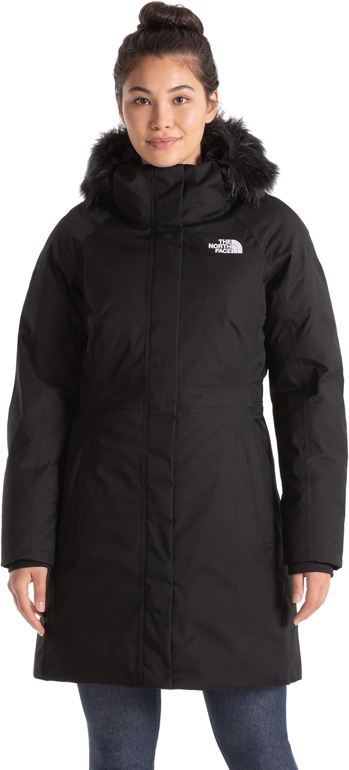 

The North Face Женская парка с застежкой-молнией спереди, Tnf Black