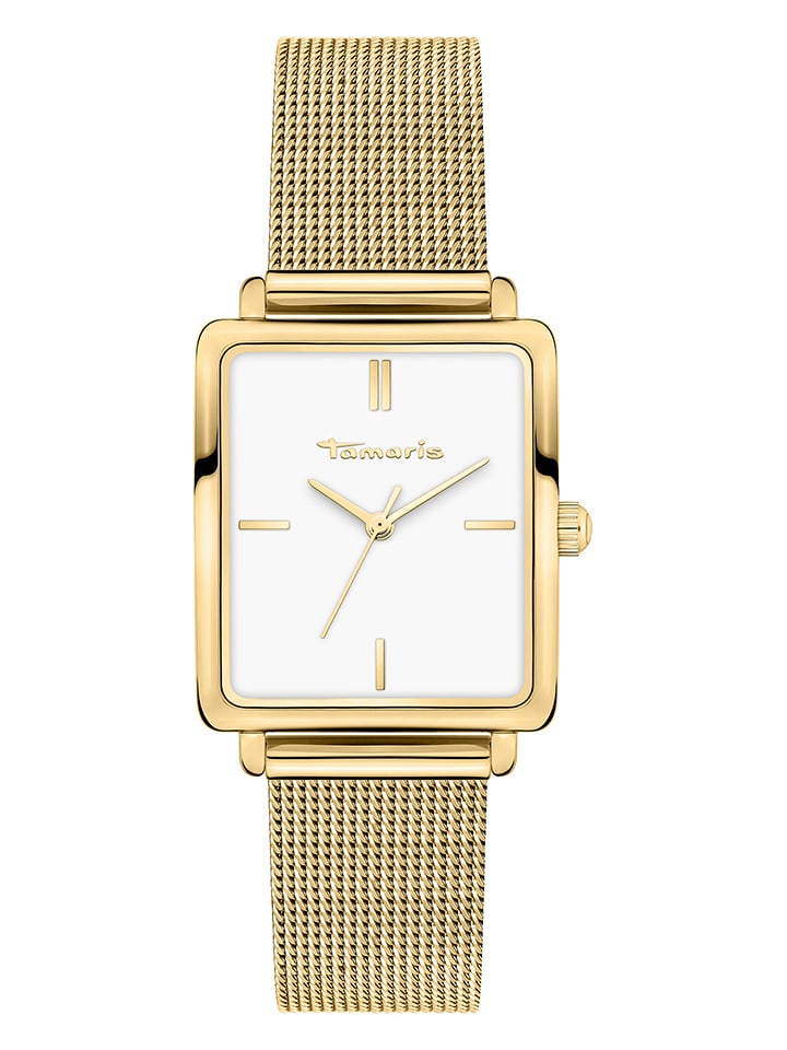

Tamaris Кварцевые часы золотисто-белого цвета