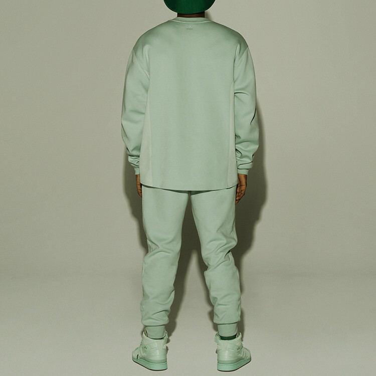 Толстовка унисекс мятно-зеленая Adidas Originals, мятно-зеленый — фото 2