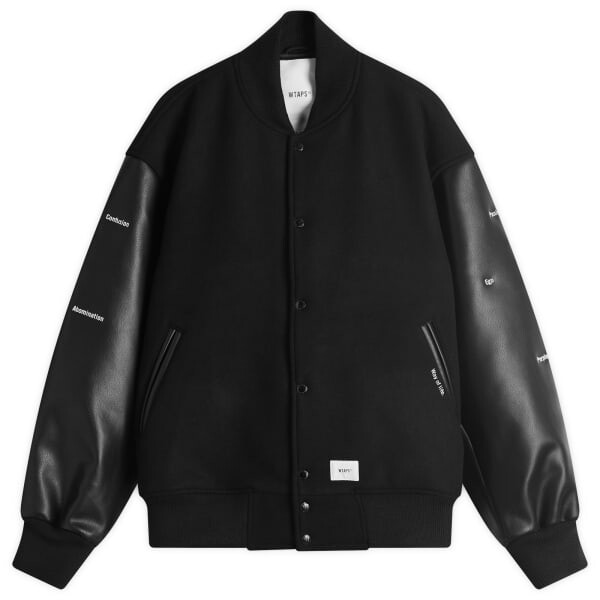 

06 университетская куртка Wtaps, черный