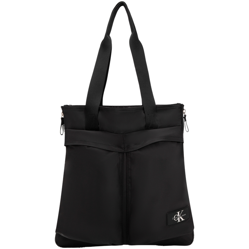 

Calvin Klein Тканевая сумка шопер, Space Black