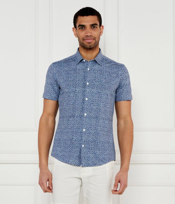 

Рубашка p-roan-ken-sh-c1-242 Slim fit Boss, синий