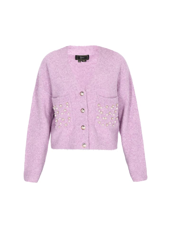 

Женский кардиган сиреневого цвета faina