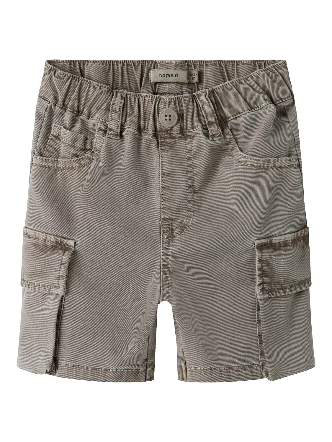 Широкие брюки 'NMMBEN B CARGO MK SHORTS 7805-PO NO' Name It, Mottled Grey