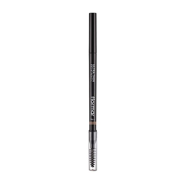 

Ультратонкий карандаш для бровей Flormar, цвет 01 beige, 0,14 гр