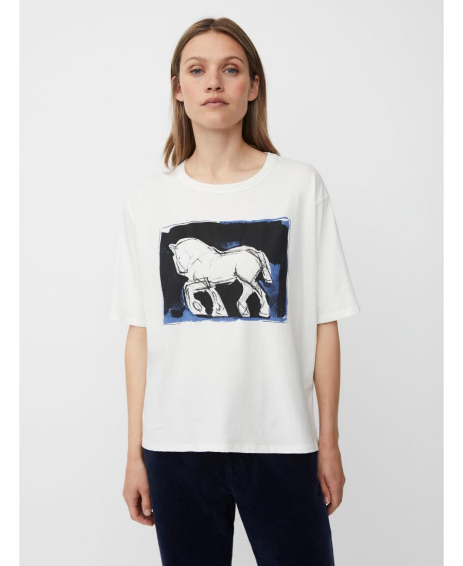 

Женская футболка MaDoreann с принтом Masai Copenhagen, Jet stream