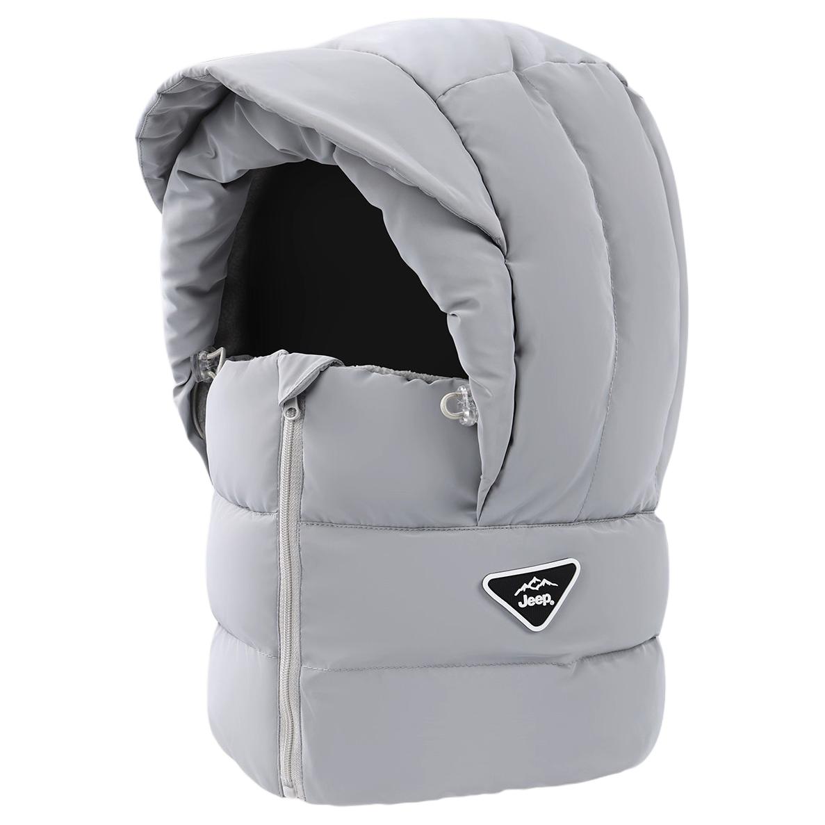 

Мужская повседневная кепка Outdoor Casual из полиэстера Jeep, светло-серый[thickened thermal]