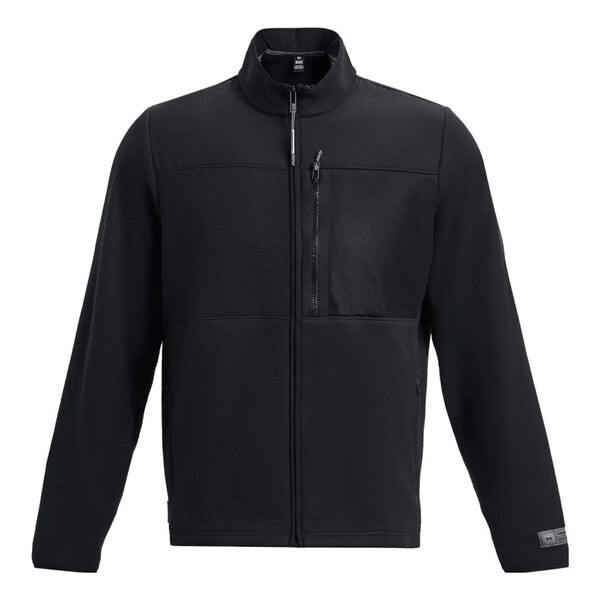 

Куртка microfleece maxx jacket 'black' Under Armour, черный