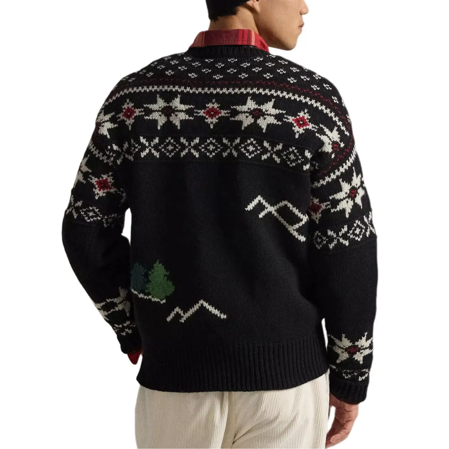 Мужской свитер FW25 Polo Ralph Lauren, черный — фото 4