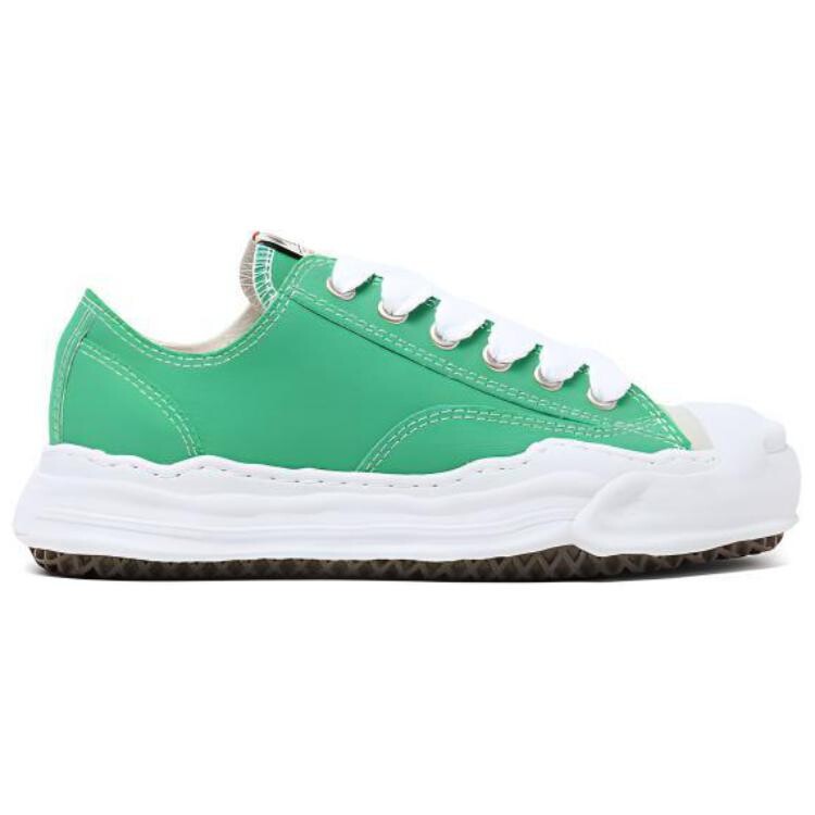 Кроссовки MIHARA YASUHIRO Hank Skateboarding Shoes Unisex Low-top, зеленый — фото 2