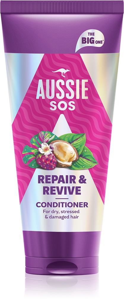 

Питательный кондиционер SOS Repair & Revive для поврежденных волос и кожи головы Aussie, 350 мл