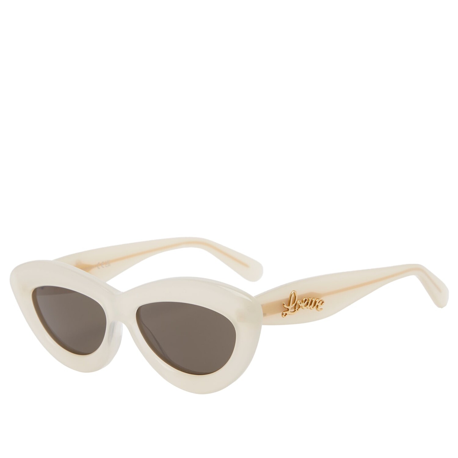 

Солнцезащитные очки Loewe Eyewear Cat-Eye Sunglasses, цвет Ivory