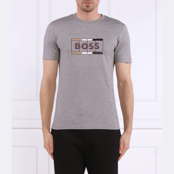 

Футболка узкого кроя Tessler 186 Boss, серый