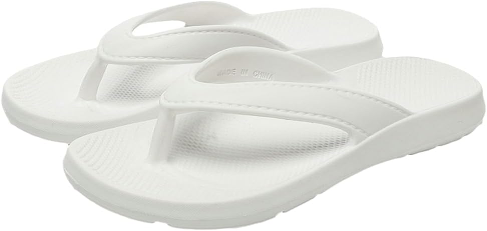 

Женские и мужские шлепанцы Rungion, узкие, пляжные, быстро сохнущие, для душа, с базовой легкой амортизацией, нескользящие сандалии-вьетнамки, белый