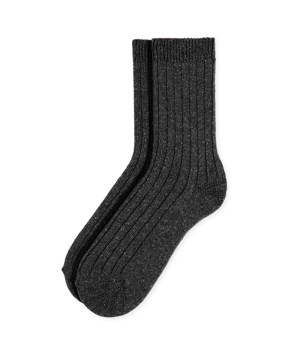 

Женские обычные гладкий носки Soxland, черный