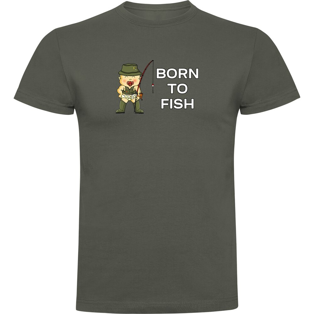 

Футболка Kruskis Born To Fish, зеленый