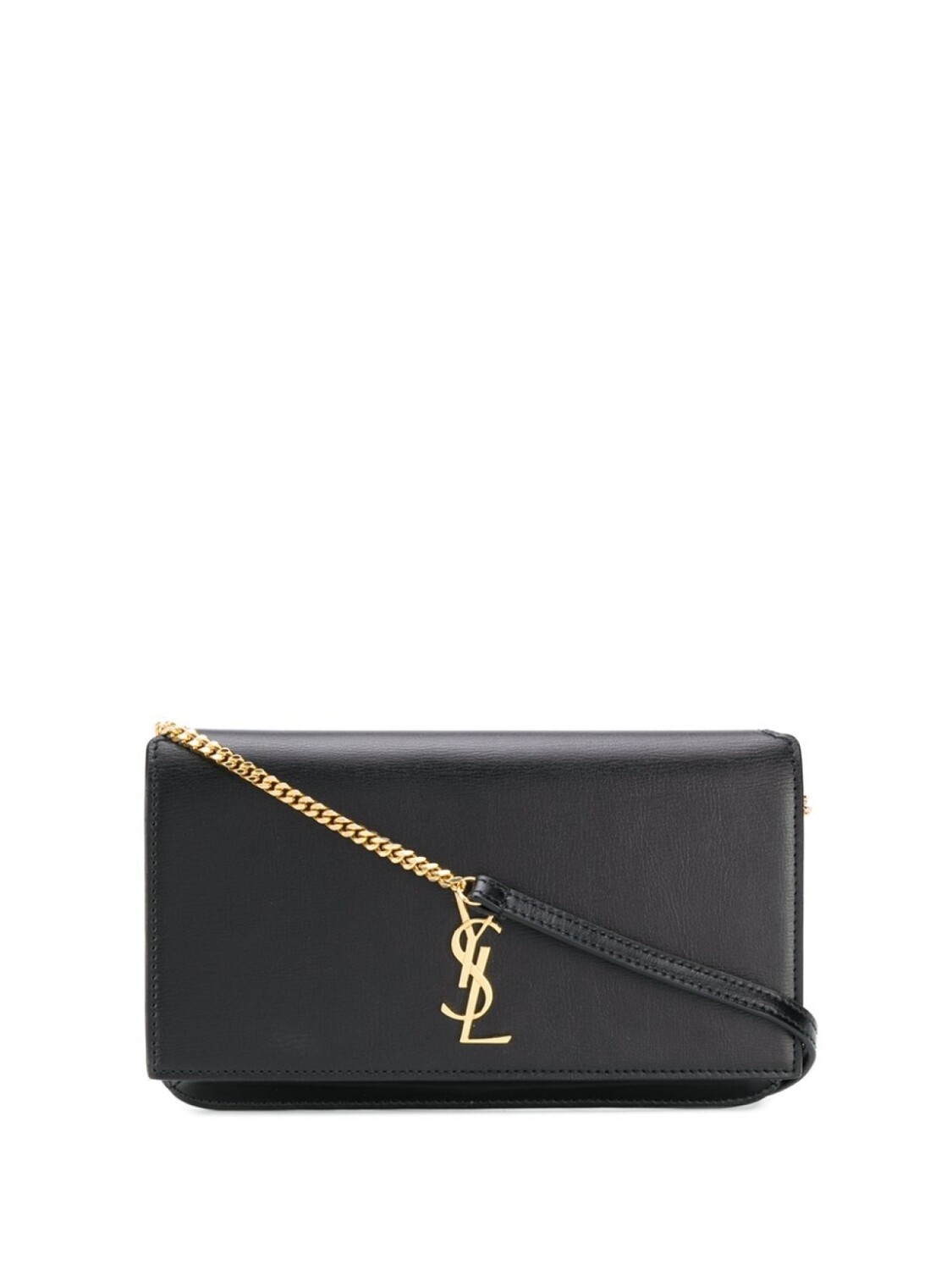 

Saint Laurent сумка для телефона с монограммой, черный