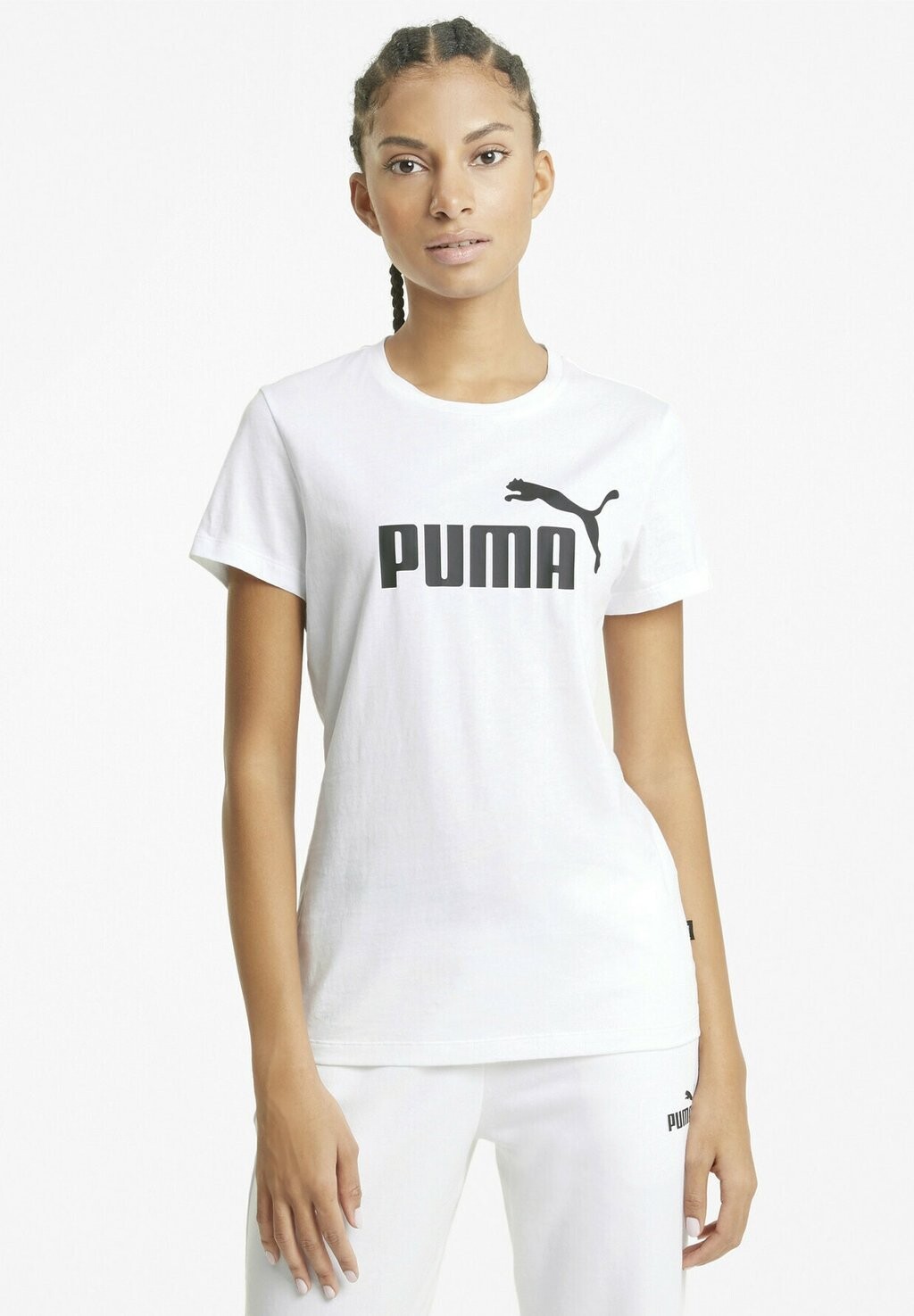 

Футболка с принтом Puma, белый