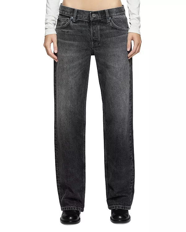 

Свободные джинсы с низкой посадкой в Marmont Eb Denim, черный