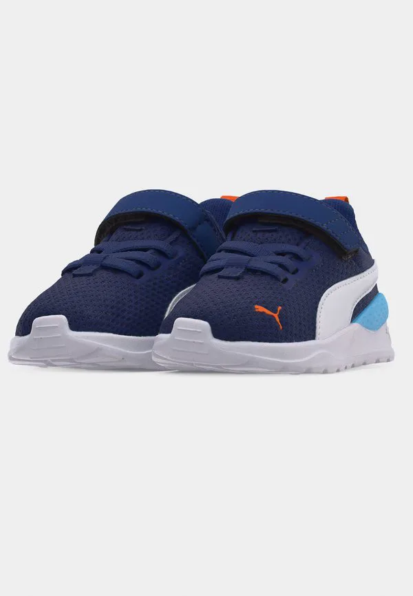 Кроссовки для бега по шоссе anzarun lite унисекс Puma, Blue Jewel/White/Vermillion — фото 3