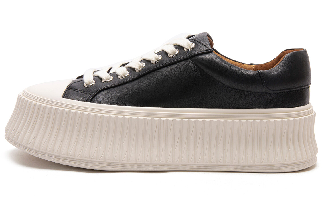 

Кроссовки Anthony Miles Skateboarding Shoes Women's Low-top Black, черный