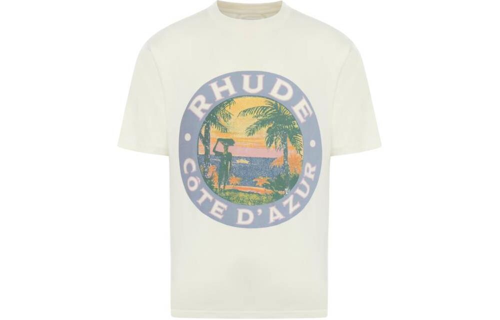 

Футболка мужская белая Rhude, белый