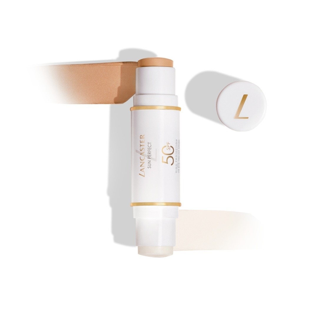 Маска для лица Lancaster — Sun perfect infinite glow clear & tinted stick , вес, 12 г — фото 3