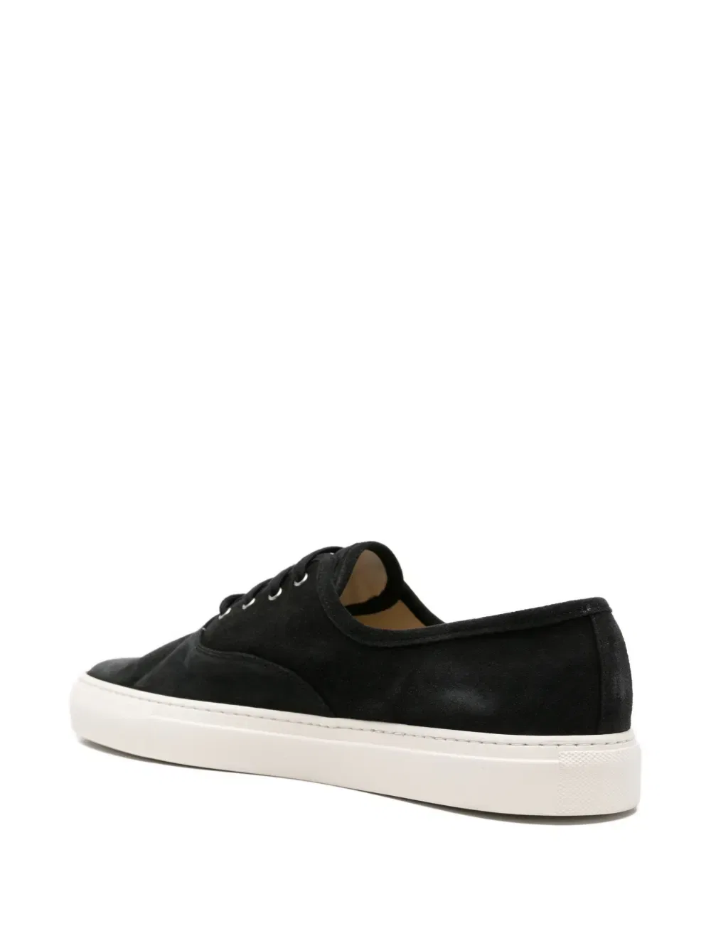 Кроссовки на шнуровке с четырьмя отверстиями Common Projects, черный — фото 3