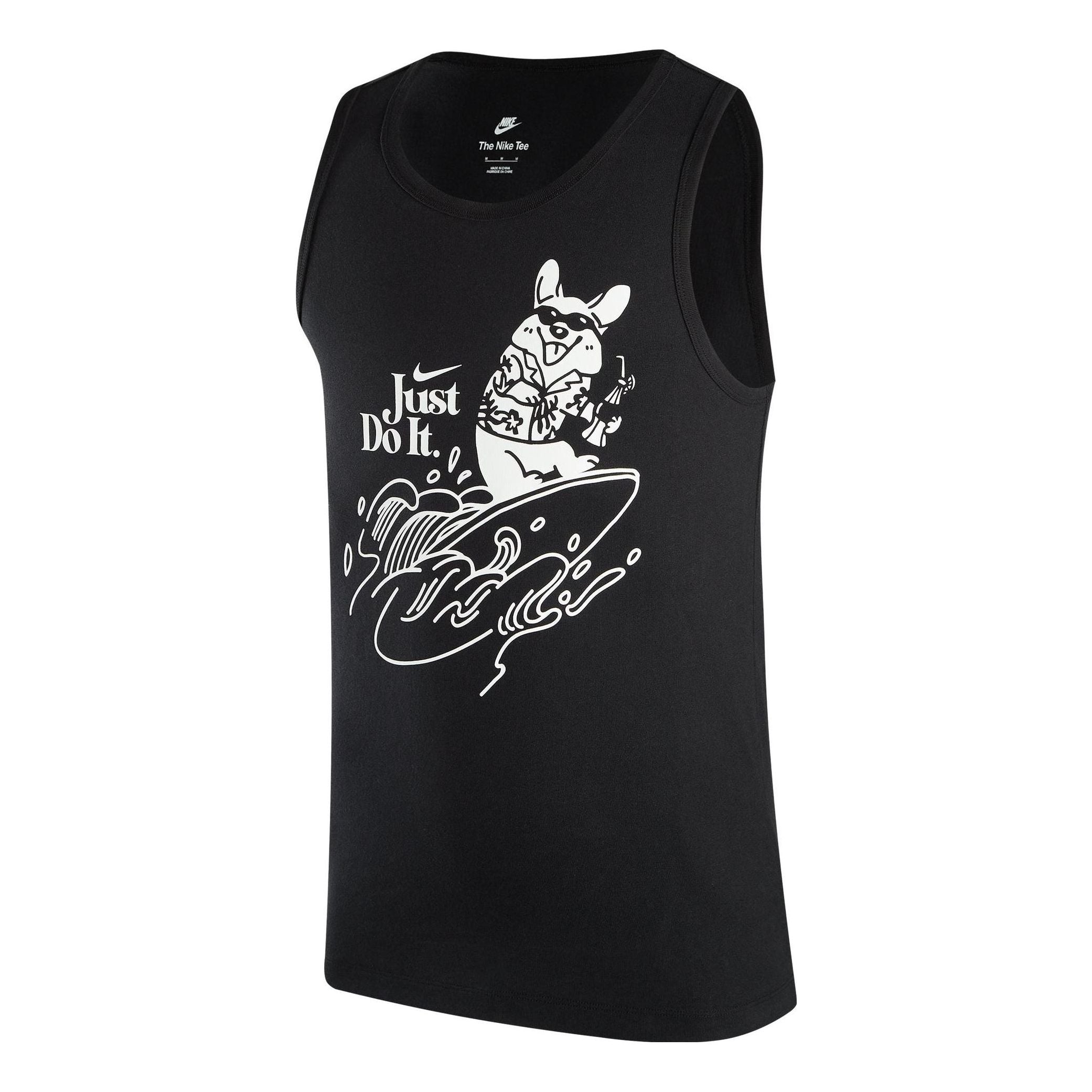 

Топ Nike graphic printed tank top 'Black'