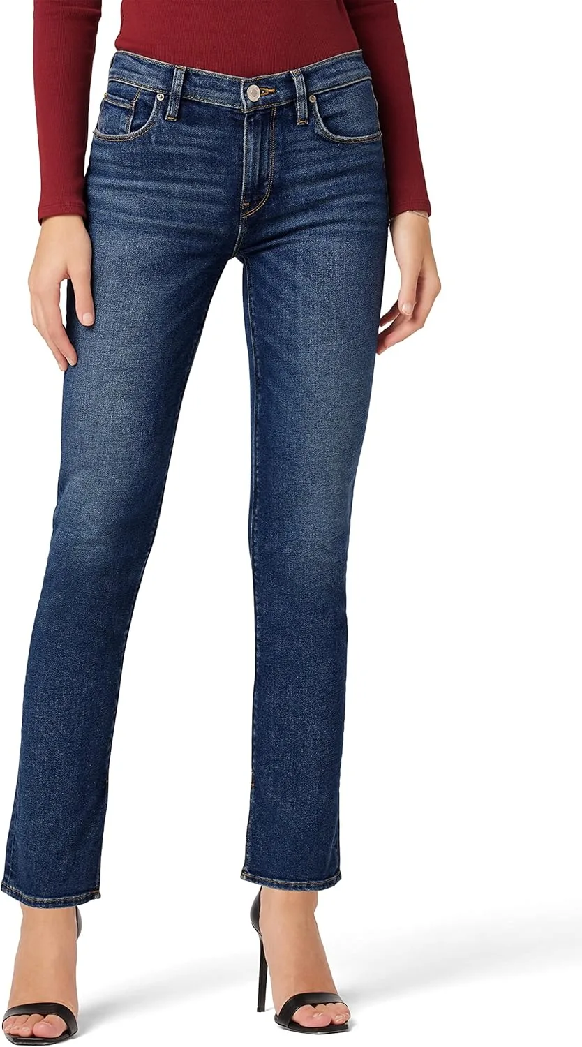 

Hudson женские джинсы Nico Mid-Rise Straight Leg Ankle