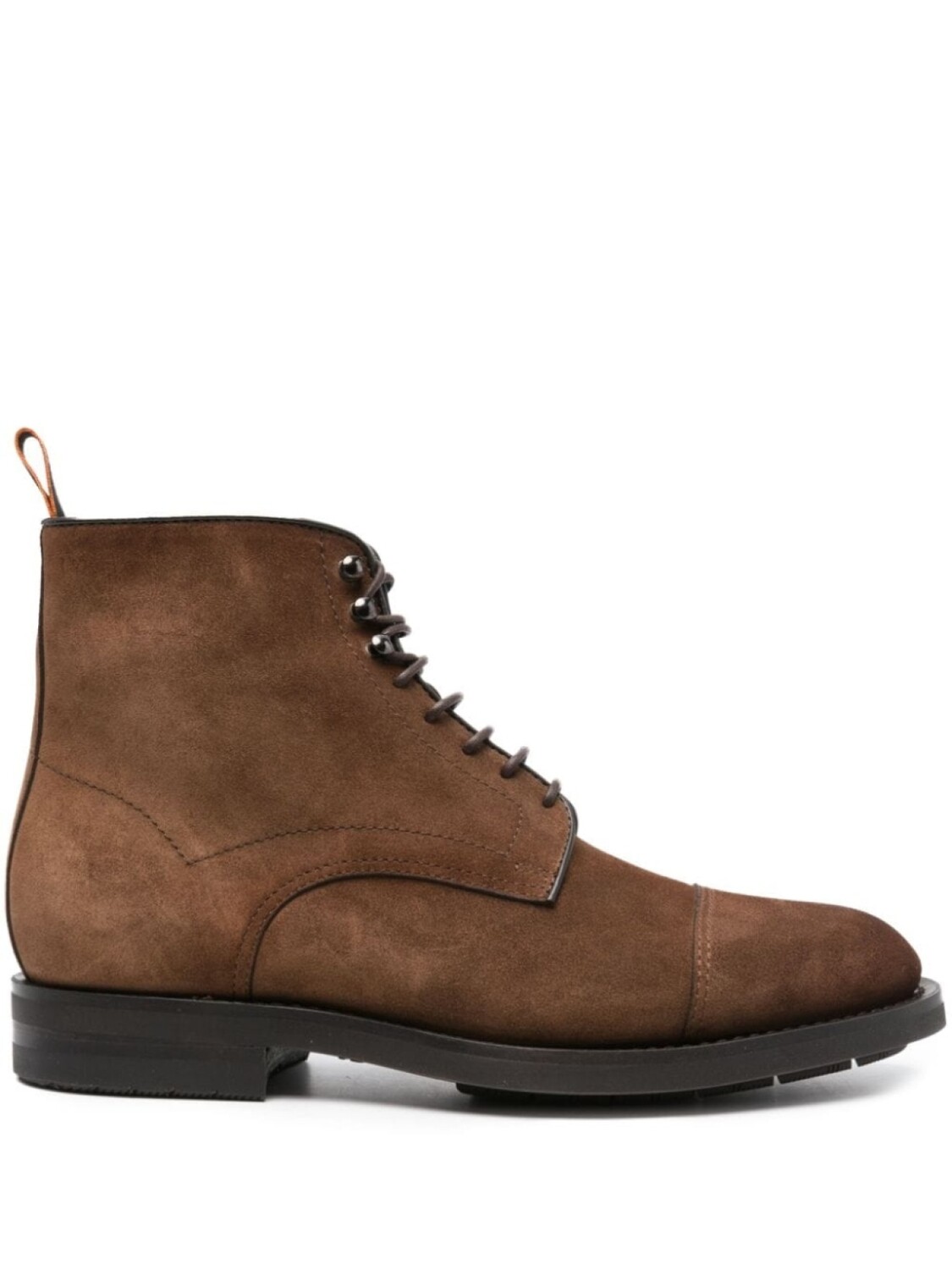

Santoni ботинки на шнуровке, коричневый