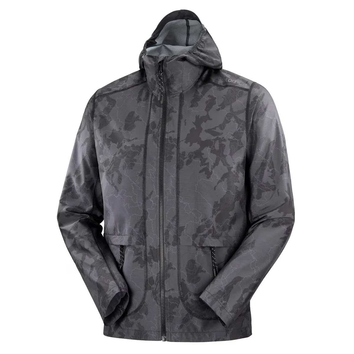 

Мужская ветровка Salomon Outlife Packable, цвет Estampado