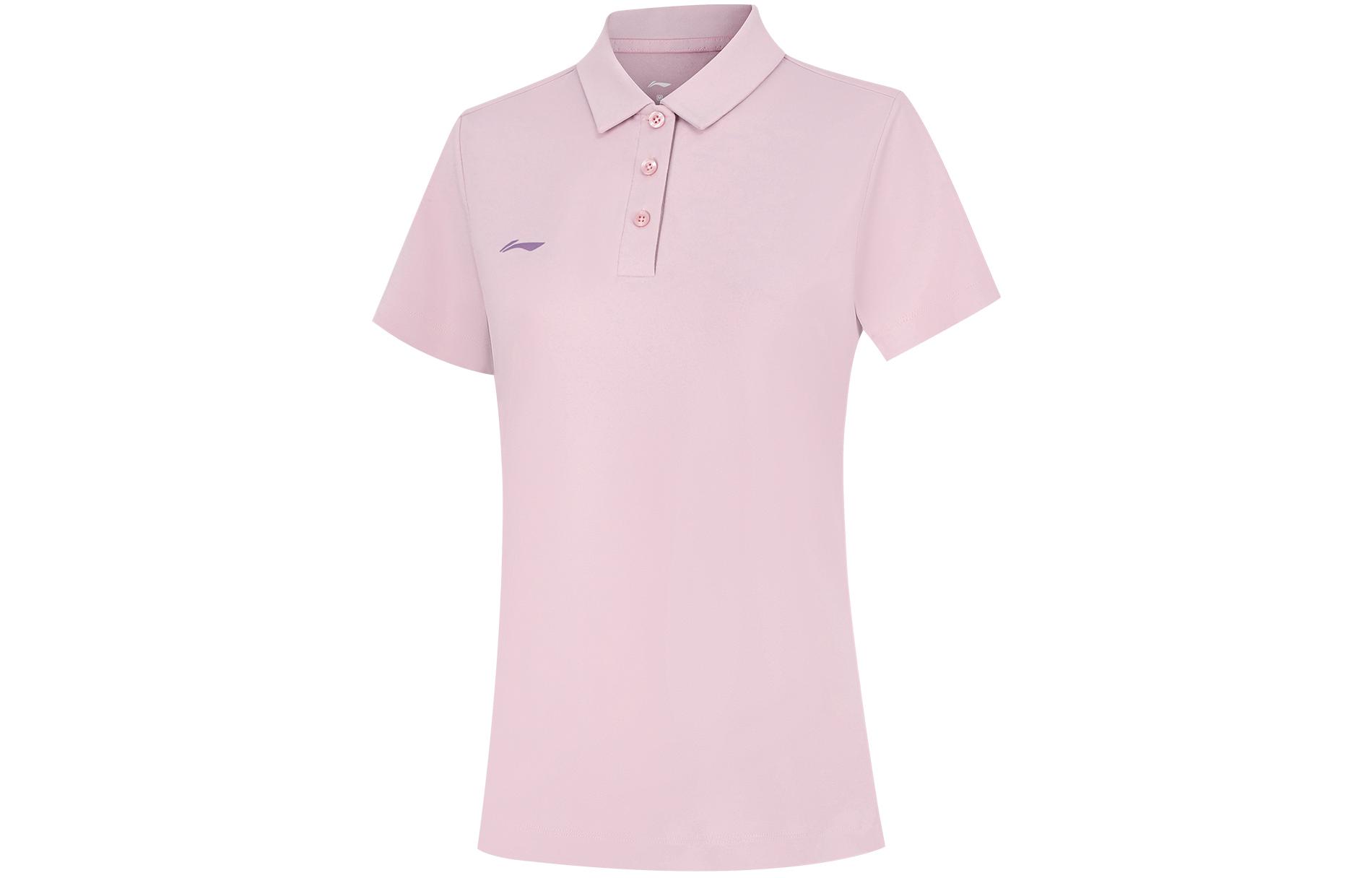 

Футболка поло LiNing Lotus Red Purple женская