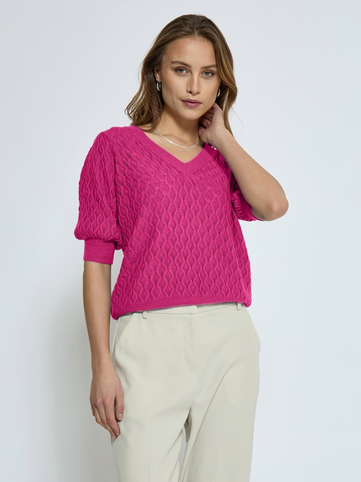 

Футболка шокирующего розового цвета Peppercorn, Розовый, Футболка шокирующего розового цвета Peppercorn