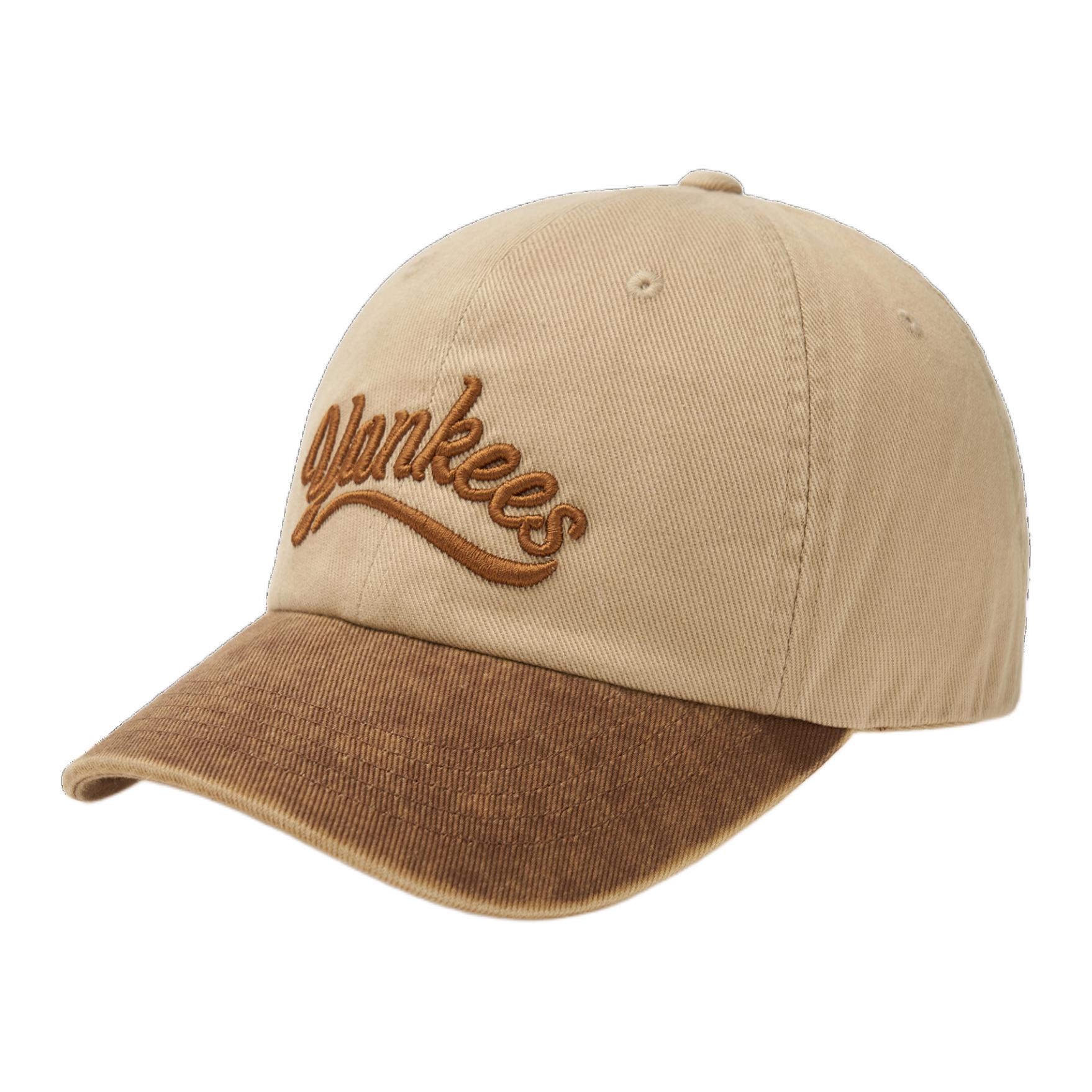 

MLB Хлопковая бейсболка унисекс светло-бежевая, Light Beige