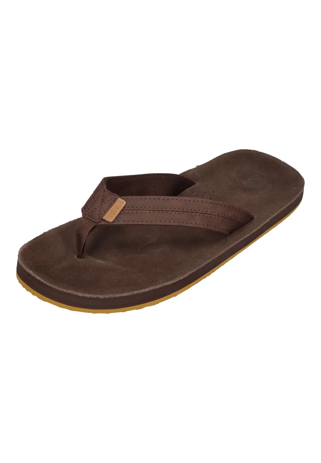 Шлепанцы кожаные Cool Shoe, коричневый