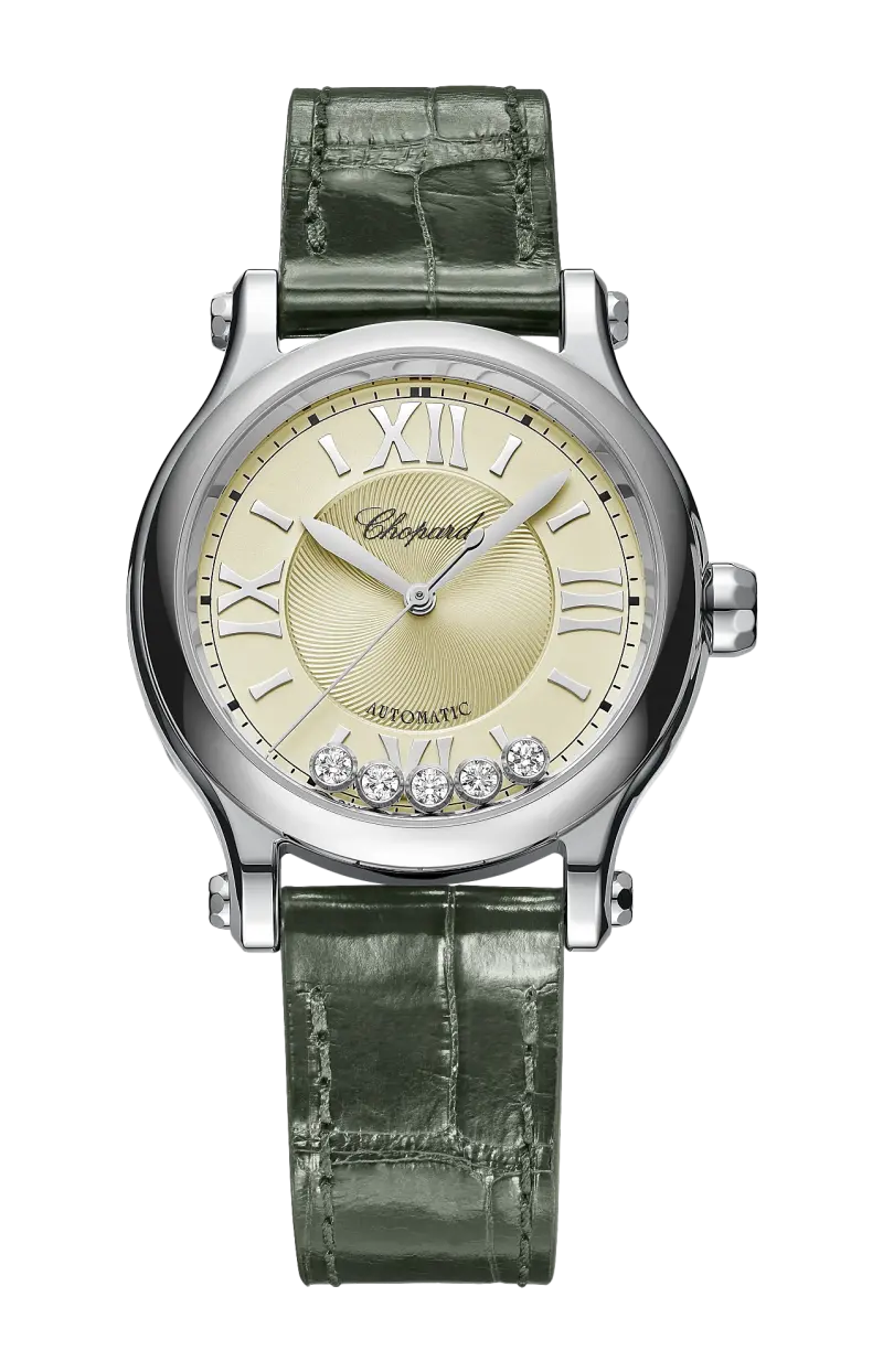 

Happy sport 33 мм, автоматические, lucent steel, бриллианты - 278608-3010 CHOPARD