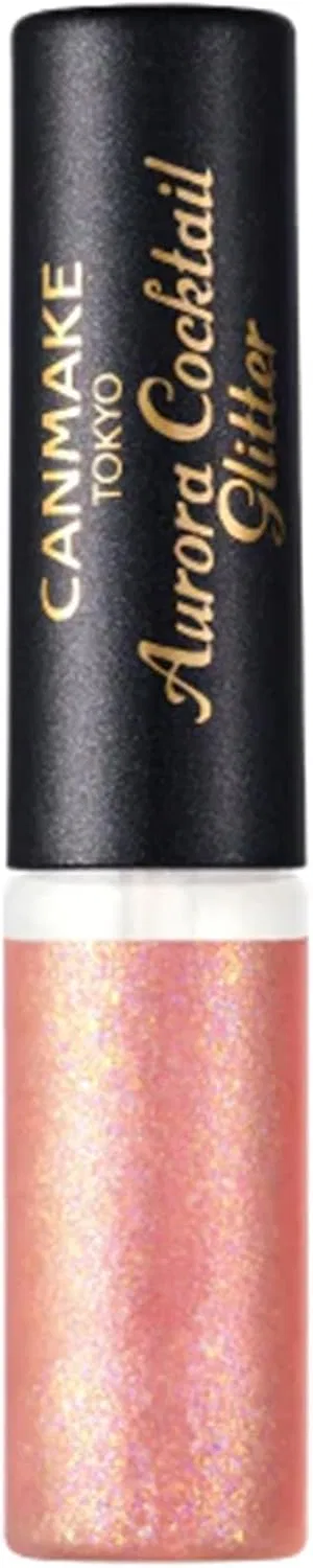 Крем для век с блестками Canmake Aurora Cocktail Glitter Cream 03 Cranberry Sangria 2.9 г