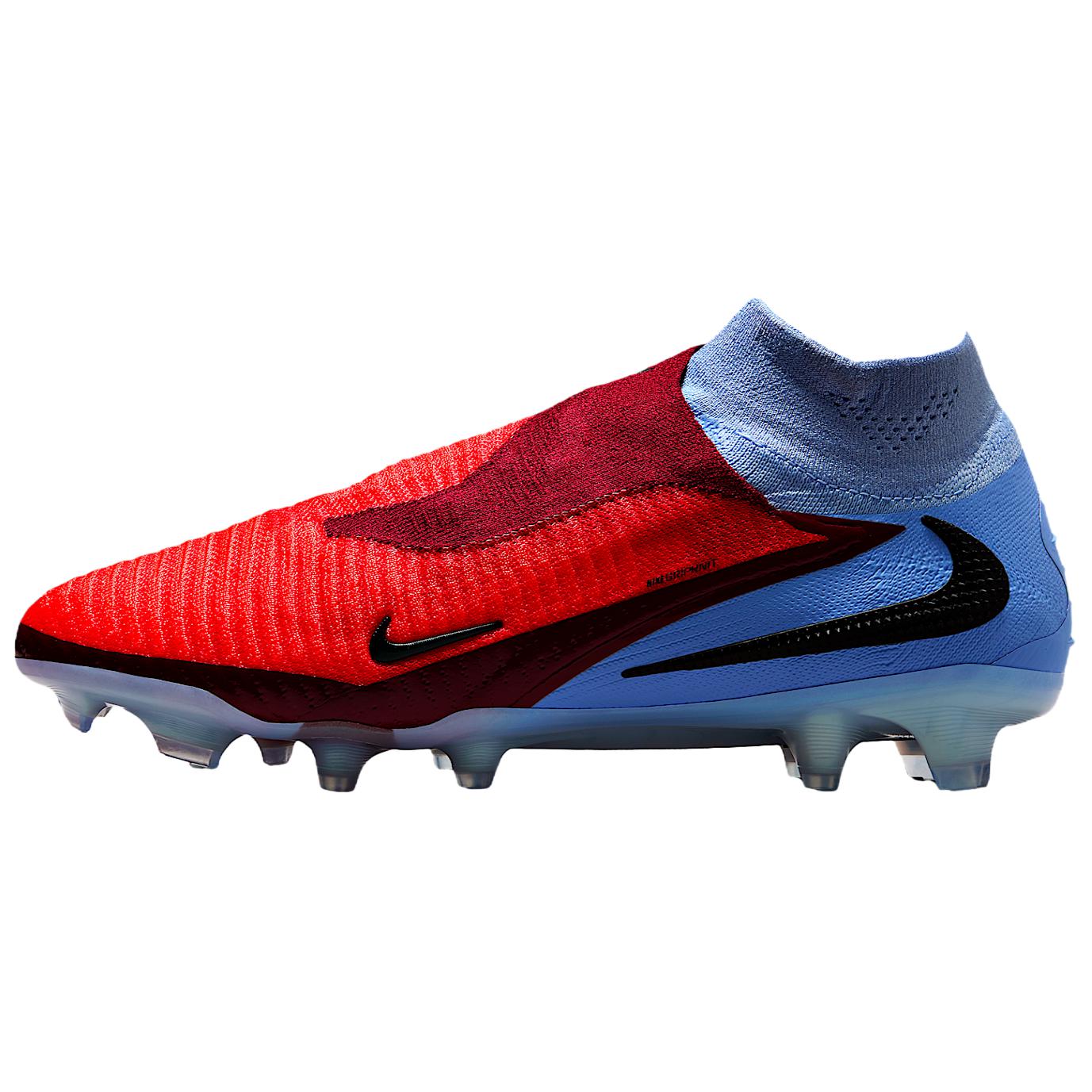 Nike Футбольные бутсы Phantom 6 Support унисекс красные синие